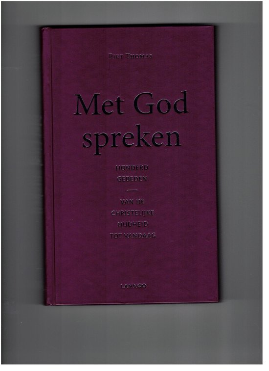 Met God spreken