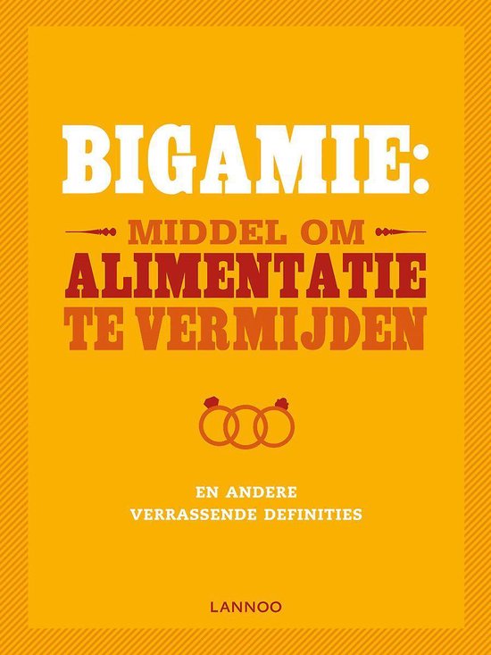 BIGAMIE: MIDDEL OM ALIMENTATIE TE VERMIJDEN