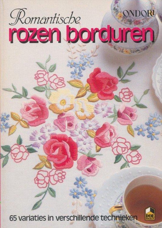 Romantische rozen borduren