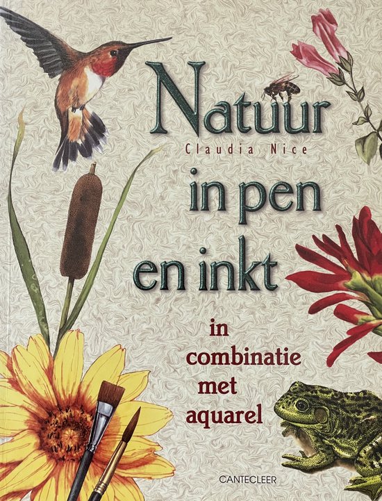 Natuur In Pen En Inkt In Combinatie Met Aquarel