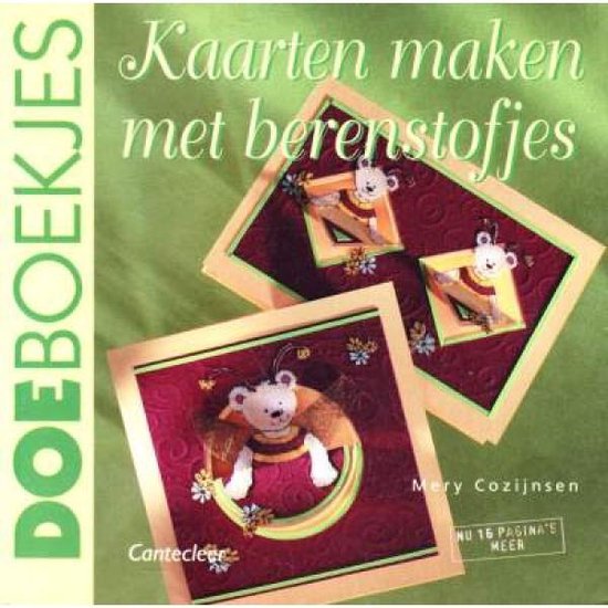 Kaarten maken met berenstofjes