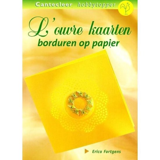 L'ouvre kaarten borduren op papier