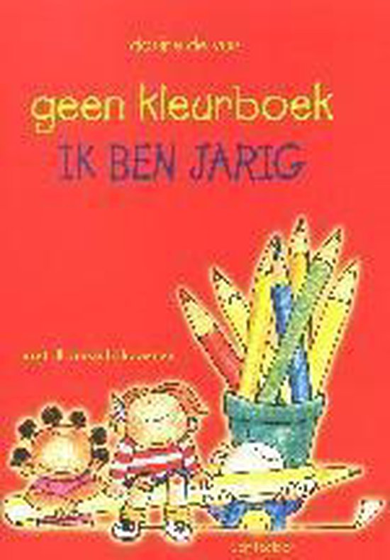 Geen kleurboek ik ben jarig