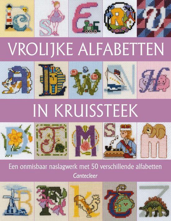 Vrolijke Alfabetten In Kruissteek