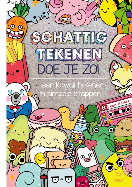 Schattig tekenen 1 - Schattig tekenen doe je zo!