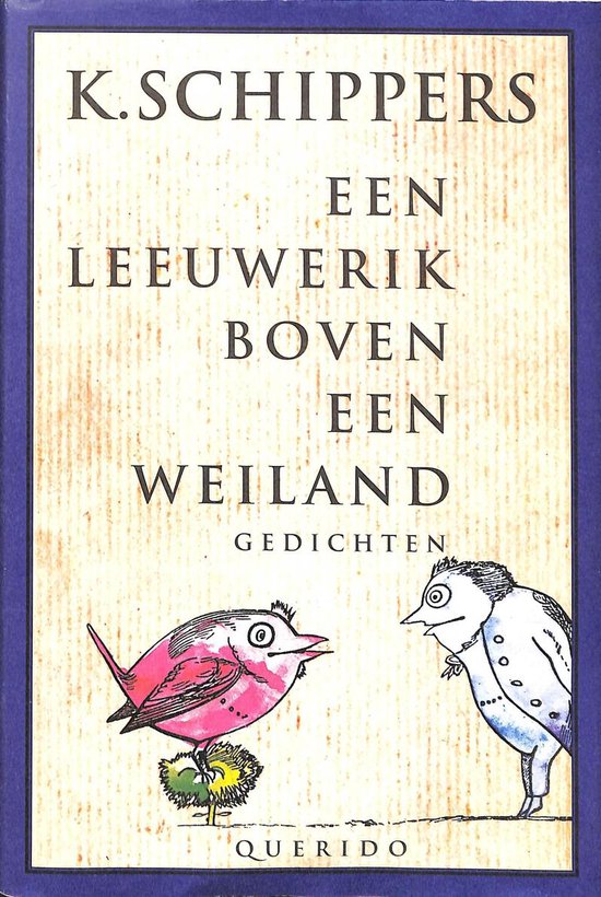 Leeuwerik Boven Een Weiland Geb