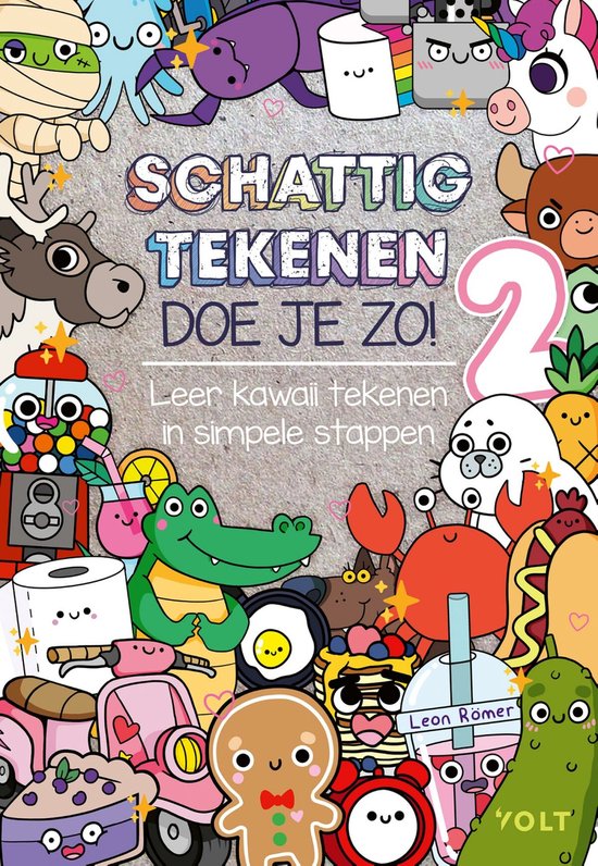 Schattig tekenen 2 - Schattig tekenen doe je zo! deel 2