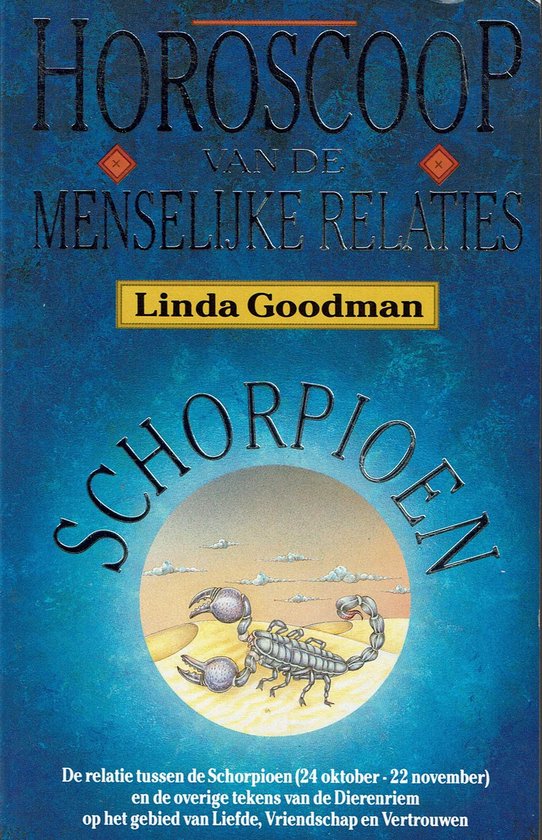 Schorpioen - Horoscoop van de menselijke relaties