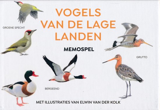 Vogels van de Lage Landen memospel