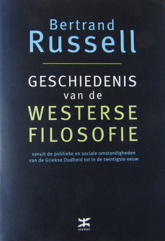 Geschiedenis Van De Westerse Filosofie