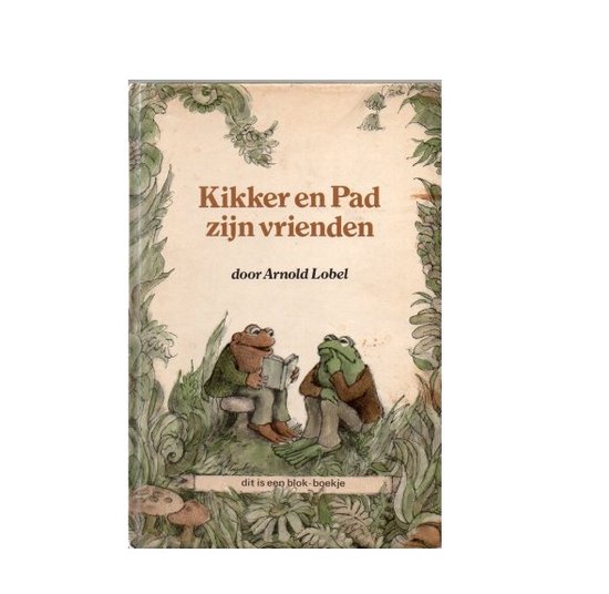 Kikker en pad zijn vrienden