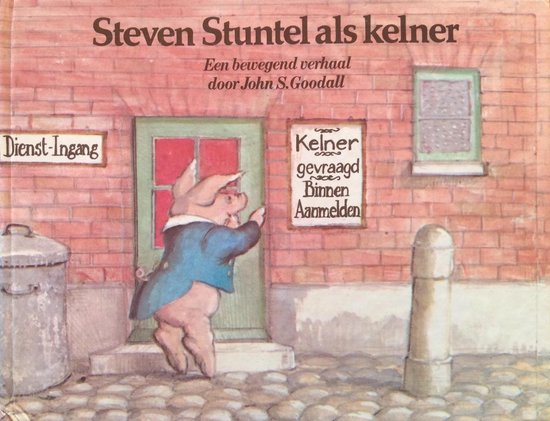 Steven stuntel als kelner