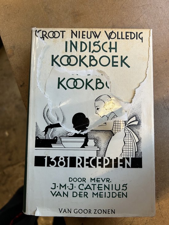 Groot nieuw volledig Indisch kookboek