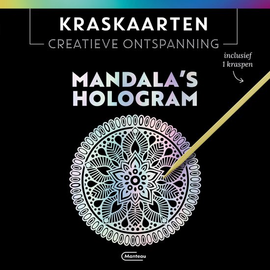 Kraskaarten Mandala's hologram