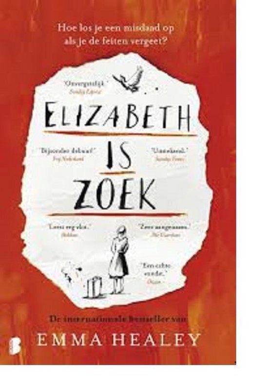 Elizabeth is zoek