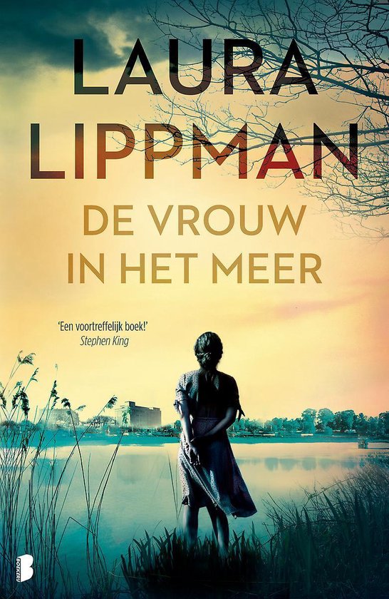 De vrouw in het meer