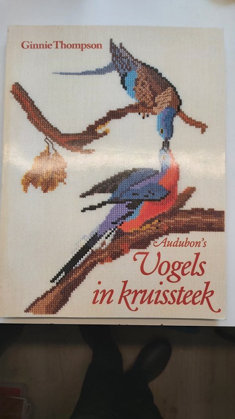 Audubon's vogels in kruissteek