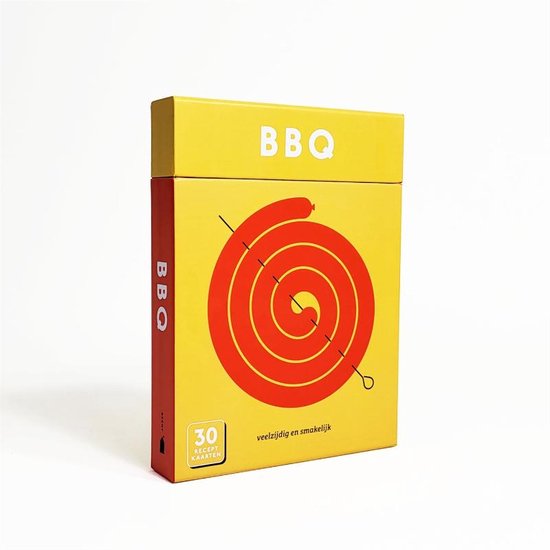 30 receptkaarten - BBQ