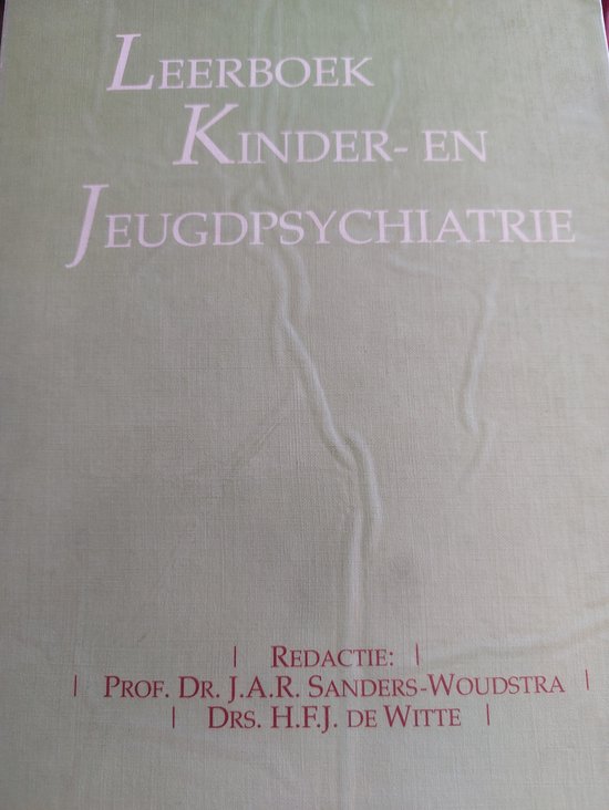 Leerboek kinder- en jeugdpsychiatrie