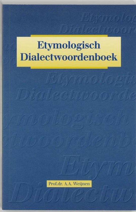 Etymologisch dialectwoordenboek