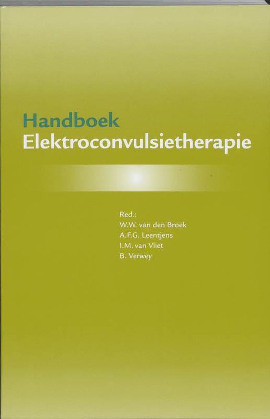 Handboek elektroconvulsietherapie