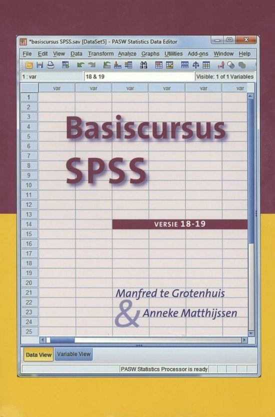 Basiscursus SPSS