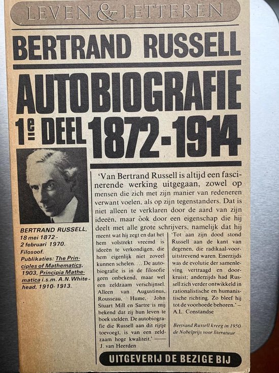 Autobiografie 1e deel 1872-1914