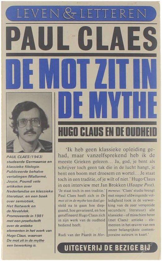 De mot zit in de mythe: Hugo Claus en de oudheid