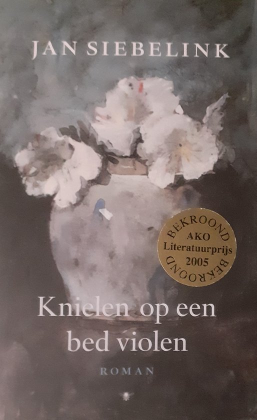 Knielen Op Een Bed Violen