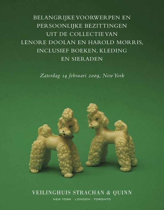 Belangrijke Voorwerpen En Persoonlijke Bezittingen Uit De Collectie Van Lenore Doolan En Harold Morris, Inlusief Boeken, Kleding En Sieraden