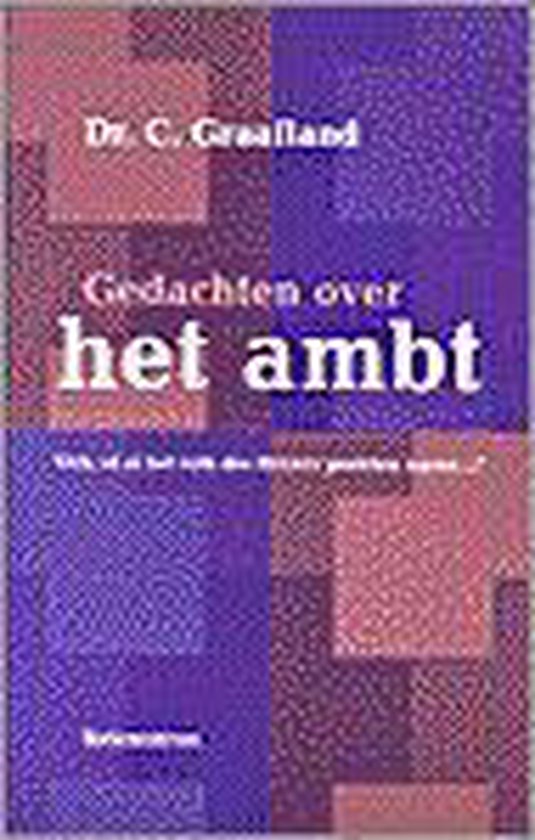 Gedachten over het ambt