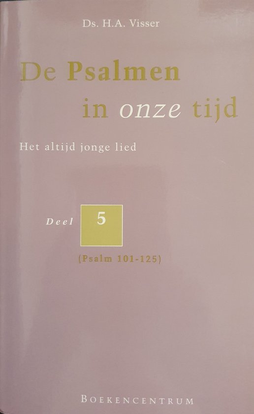 PSALMEN IN ONZE TIJD, DE dl.5