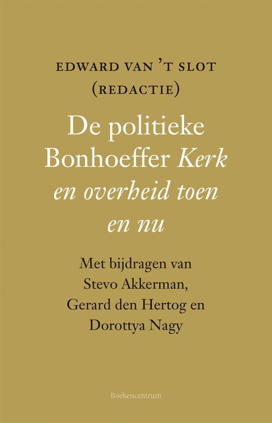 De politieke Bonhoeffer