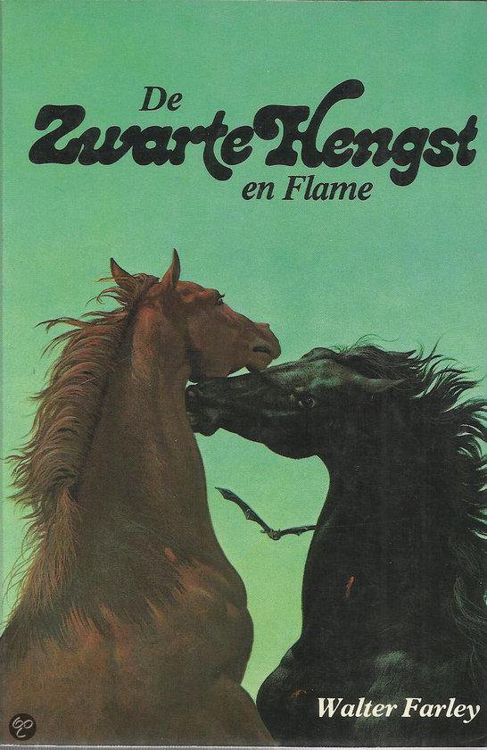 Zwarte hengst en flame (nr. 73)