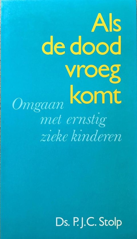 Als de dood vroeg komt