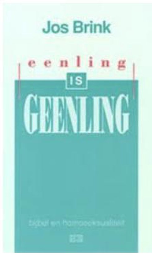 Eenling is geenling