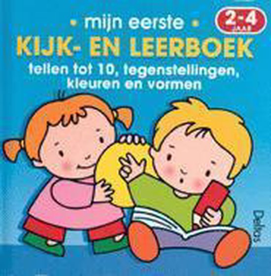 Mijn eerste kijk- en leerboek - tellen tot 10,... (2-4 j.)