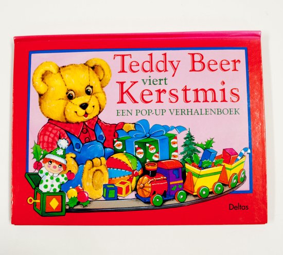 Teddy beer viert kerstmis