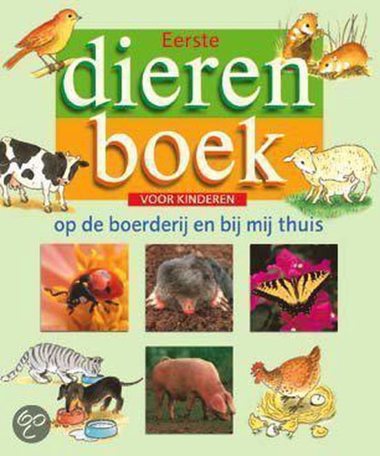 Eerste dierenboek voor kinderen