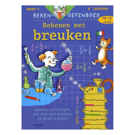 Rekenen oefenboek - Rekenen met breuken