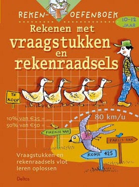 Rekenen oefenboek - Rekenen met vraagstukken en rekenraadsels