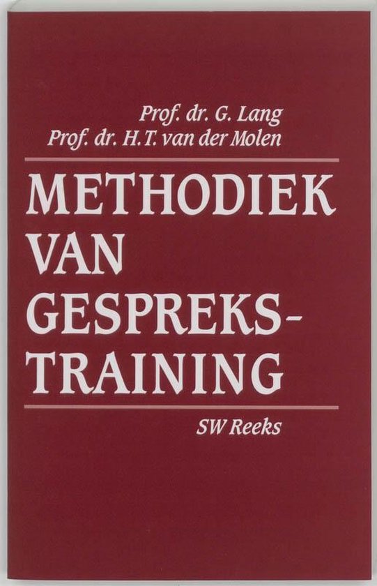 SW-reeks  -   Methodiek van gesprekstraining