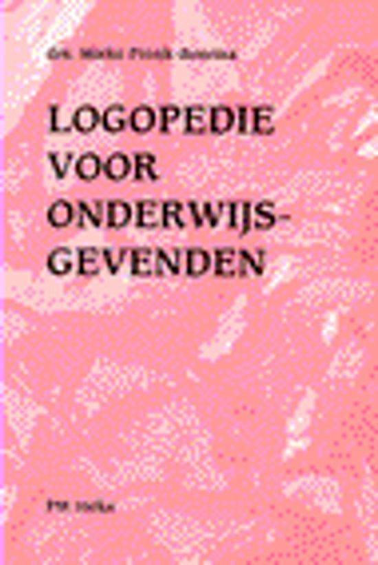 Logopedie voor onderwijsgevenden