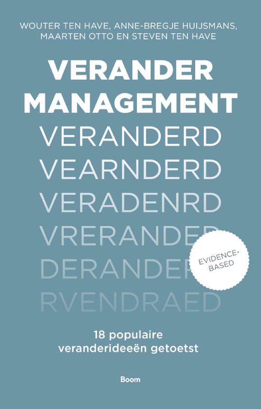 Verandermanagement veranderd