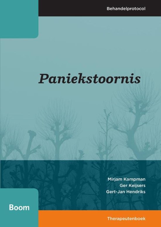 Paniekstoornis Therapeutenboek