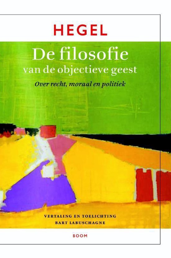 De filosofie van de objectieve geest