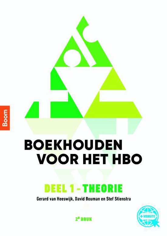 Boekhouden voor het hbo deel 1. Theorieboek