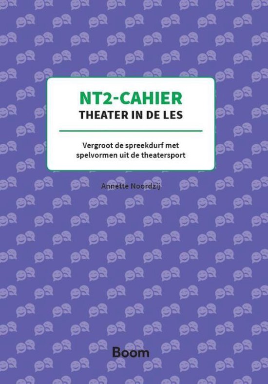 NT2 Cahier Theater in de les