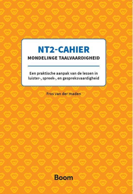 NT2-cahier Mondelinge taalvaardigheid