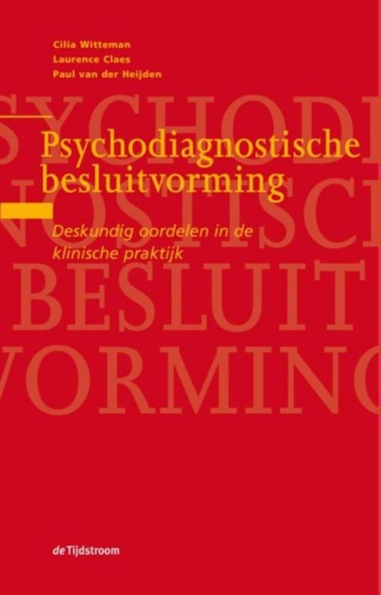 Psychodiagnostische besluitvorming